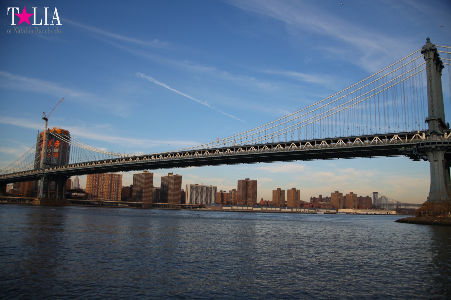 Manhattan Bridge in New York, USA